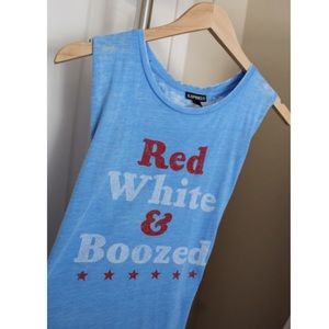 Red, White, and Boozed Tank